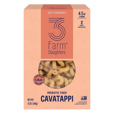 3 Farm Daughters High Fiber Cavatappi Pasta - 12oz