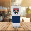 NHL Florida Panthers 18oz Powder Coated Draft Tumbler: Insulated Stainless Steel Drinkware - 3 of 3