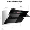 Cesicia 30-in Silver&Black 4-speed 900CFM Under Cabinet Range Hood - 2 of 4