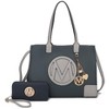 MKF Collection Louise Women’s Tote Bag and Wallet Set by Mia K - 2 of 4