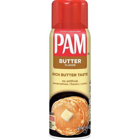 Pam Butter Flavor Canola Oil Cooking Spray - 5oz : Target