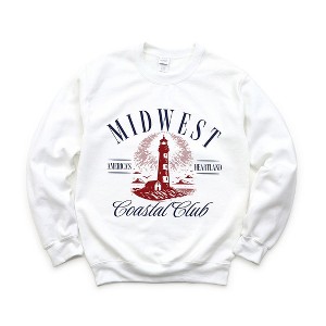 Simply Sage Market Women's Graphic Sweatshirt Midwest Coastal Club - 1 of 4