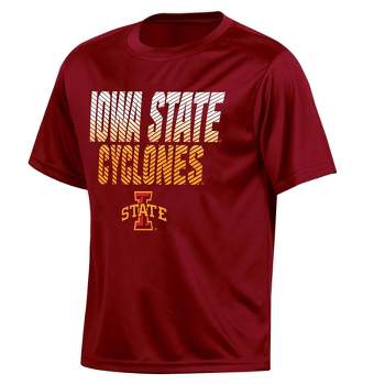 NCAA Iowa State Cyclones Boys' Poly Short Sleeve T-Shirt