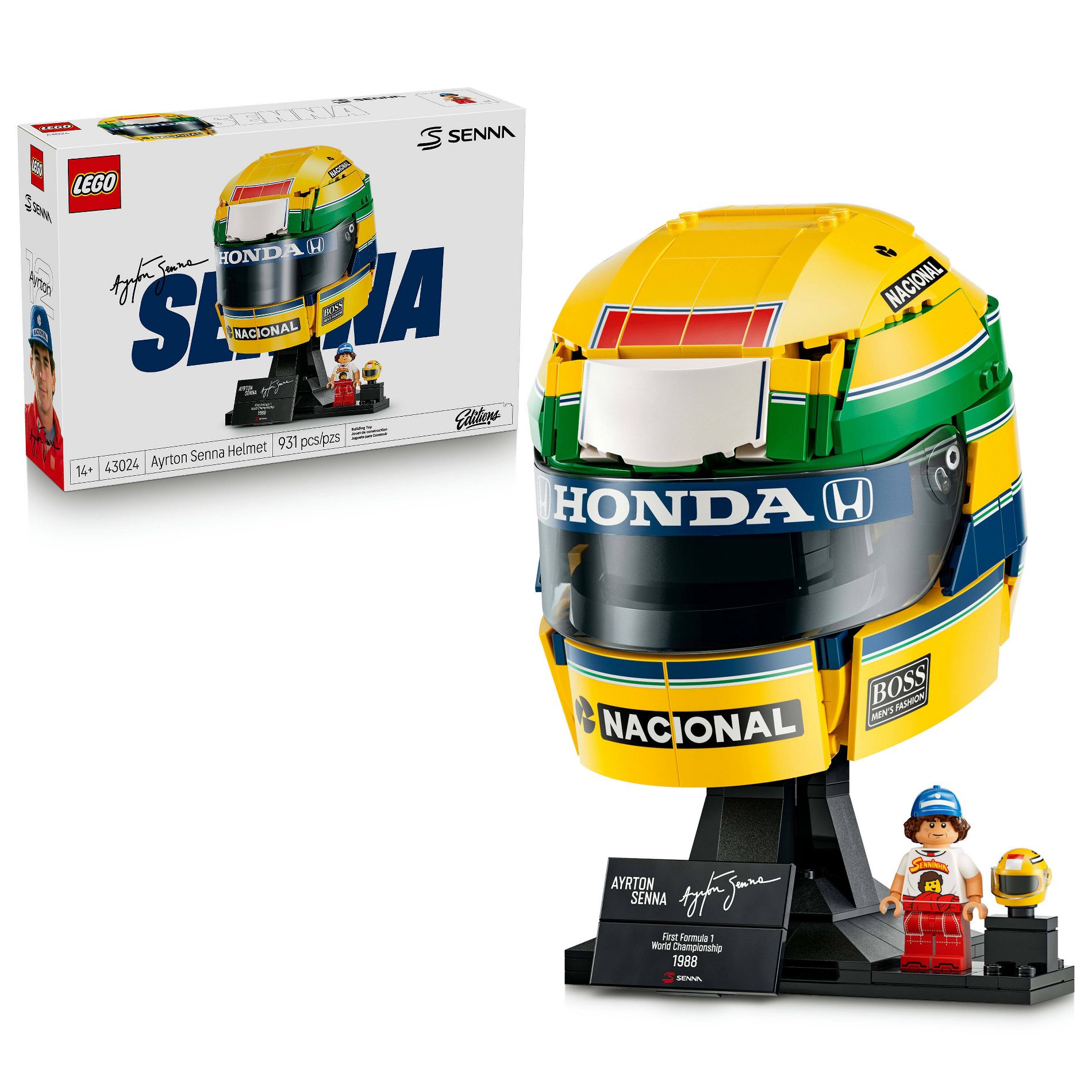 LEGO Editions Ayrton Senna Helmet 43024