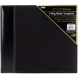 Pioneer 3-Ring Sewn Cover Album 12"X12" - 1 of 2