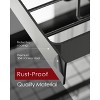 LunaLulinlk Over The Sink Dish Drying Rack, 31.5" -39" W Expandable Dish Drainer, Stainless Steel Dish Rack, X-Large - 3 of 4