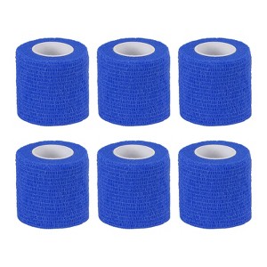 Unique Bargains Self-Adhesive Elastic Breathable Athletic Tapes 6 Rolls - 1 of 4