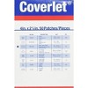 Coverlet Fabric Adhesive Dressing Patch Latex Free 4" x 2 3/4", 50 Count - 3 of 3