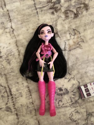 Poupée Draculaura et son Casier Secret - Neon Frights - Monster High Mattel  : King Jouet, Barbie et poupées mannequin Mattel - Poupées Poupons
