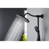 Kumasinova 4-Function Shower System Set with 10" Fixed Rain Showerhead,Dual Showerheads Combo with Adjustable Slide Bar and Soap Dish - 2 of 4