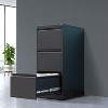 3/4 Drawer File Cabinets with Lock, Metal Filing Cabinet for Home Office, Storage Cabinet Commercial Drawer Cabinets for Legal/Letter/a4/f4 Files - 2 of 4