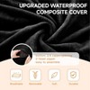 ORRD 5FT Bean Bag Chair with Memory Foam, Removable Flannel Cover, Soft Sofa for Adults & Teens - 4 of 4