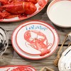 Certified International (Set of 6) 9" Beach House Lobster Melamine Salad Plates - 3 of 4
