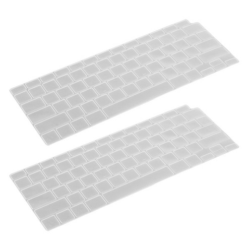 Insten Keyboard Cover Protector Compatible with 2020 Macbook Air 13, Ultra  Thin Silicone Skin, Tactile Feeling, Anti-Dust, Black