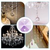 Unique Bargains DIY Lamp Arts Crafts Decoration Crystal Pendants Octagon Beads 40 Pcs - 4 of 4