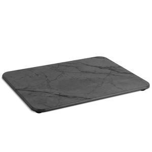 Newhome 2 Pack Stone Dish Drying Mat - 11.81x15.75in Silicone Diatomaceous Earth Fast Drying, Heat Resistant Gray - 1 of 4