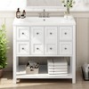 Dexmalle 36'' Bathroom Vanity with Undermount Sink,Free Standing Vanity Set with 4 Drawers& Soft Closing Doors - 2 of 4