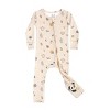Bellabu Bear Baby Football Bamboo Convertible Footie - 4 of 4