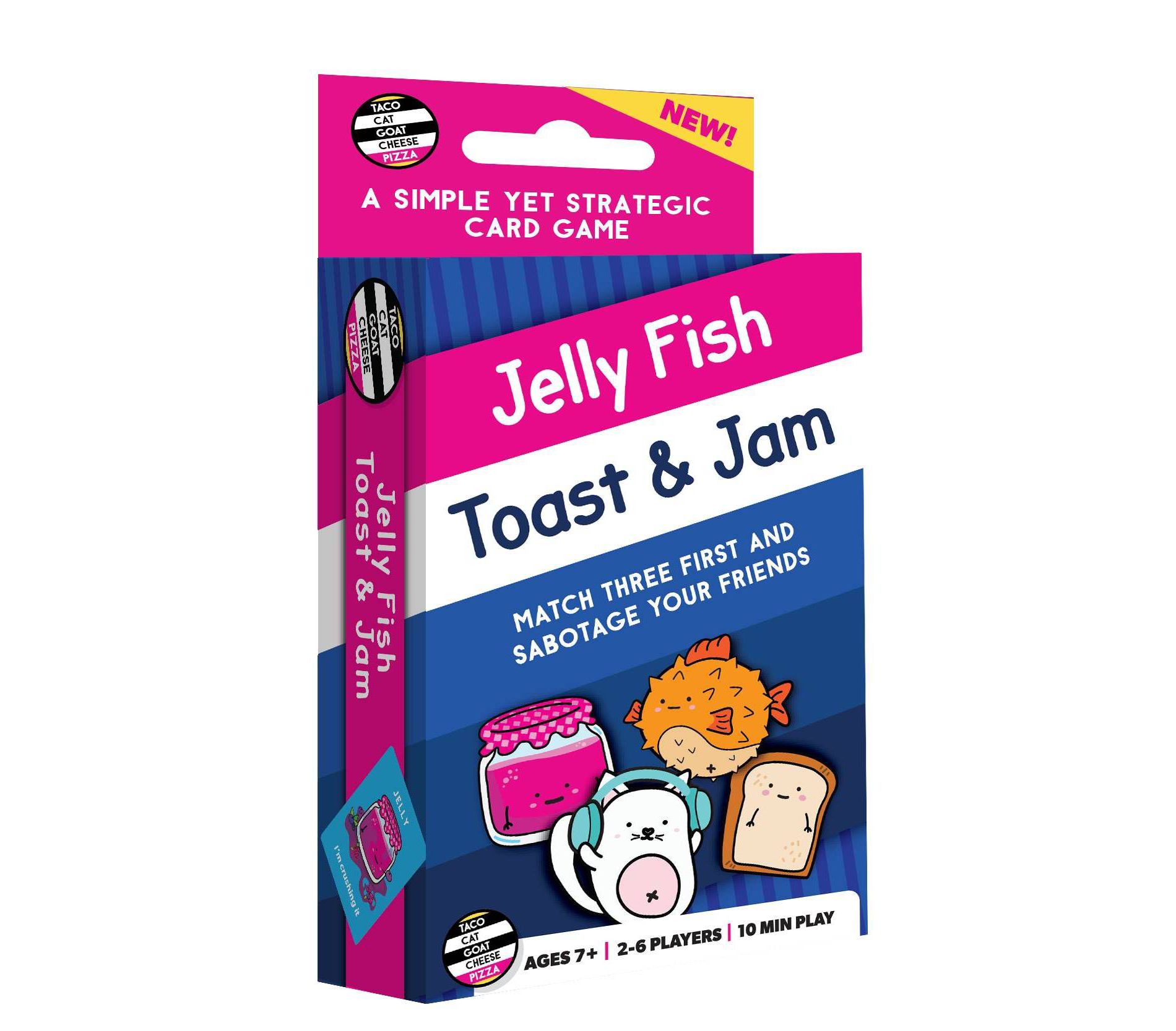 Dolphin Hat Games Jelly Fish Toast and Jam Card Game
