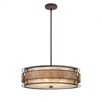 Quoizel Lighting Laguna 4 - Light Pendant in  Renaissance Copper