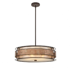 Quoizel Lighting Laguna 4 - Light Pendant in  Renaissance Copper - 1 of 4