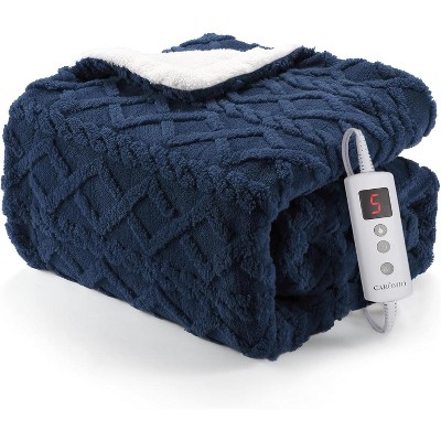 Electric Blanket - 10 Heat & Time Settings, ETL Certified, Machine Washable