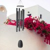 Woodstock Wind Chimes Signature Collection, Windsinger Chimes of Orpheus, Black 54'' Wind Chime WWOB - image 2 of 4