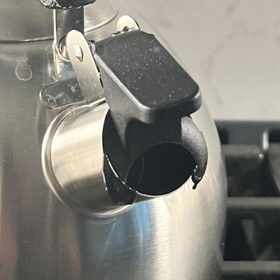 Primula Pavre 2.5 Qt. Stainless Steel Trigger Spout Stove Top Tea Kettle 