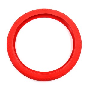 Unique Bargains Universal Silicone Anti-Slip Car Steering Wheel Cover Protector - 1 of 3