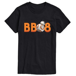Men's Star Wars: The Force Awakens BB8 Short Sleeve Graphic T-Shirt - Black - LG Big and Tall - 1 of 4