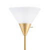 71.3" Torchiere Floor Lamp with Reading Light, Frosted Shade, Modern Design - 4 of 4