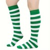 Striped Pattern Knee High Socks (Tube Socks) from the Sock Panda (Women's Sizes, Adult Medium) - 4 of 4