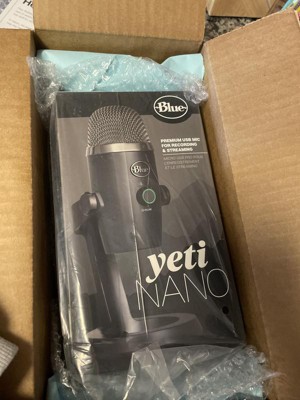 Blue Microphones Yeti USB Microphone (Blackout) New-In-Box at Roberts Camera