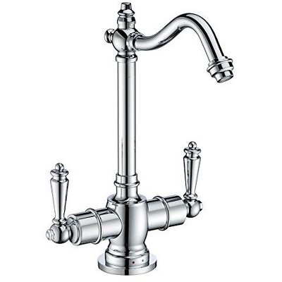 ALFI Point of Use Instant Hot/Cold Water Drinking Faucet with Traditional Swivel Spout