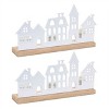 Metal Village Tealight Candle Holder (Set of 2) - 2 of 3