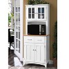 Traditional Microwave Cabinet - Home Source - 3 of 4