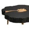TOV Furniture Timber Black and Brass Coffee Table - 4 of 4