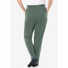 Woman Within Plus Size 7-Day Knit Straight Leg Pant - 3 of 4