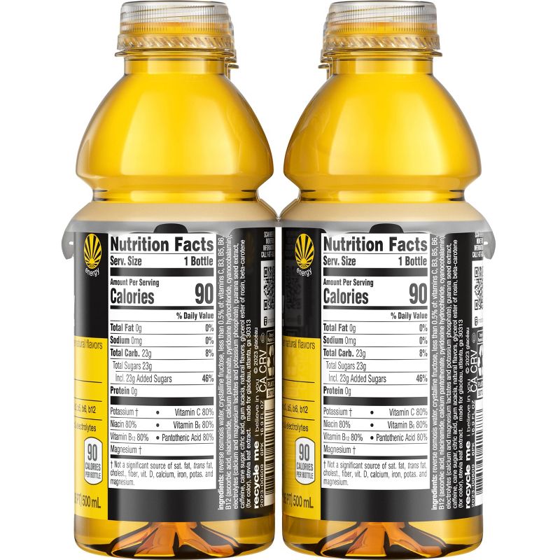 Vitaminwater Energy - 6pk/16.9 fl oz Bottle, 4 of 5