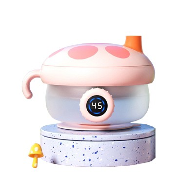 AOSTIRMOTOR Baby Plate Bowl Suction Silicone Bowl Plate Baby Warming Bowl