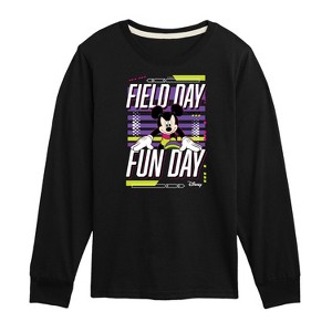 Boys' - Disney - Field Day Fun Day Long Sleeve Graphic T-Shirt - 1 of 4