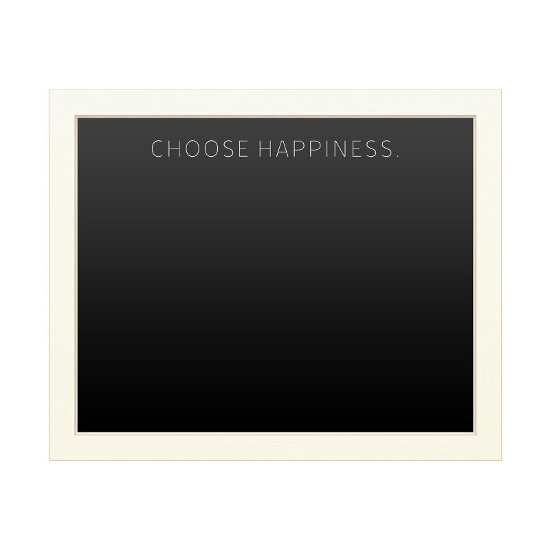 Trademark Fine Art Functional Chalkboard with Printed Artwork - ABC 'Choose Happiness' Chalk Board Wall Sign, 1 of 6