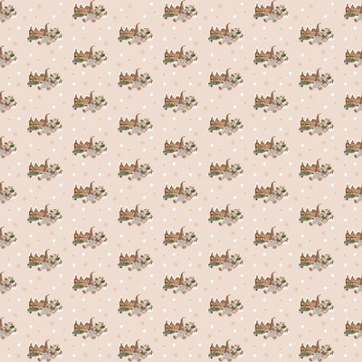 Waterleaf Paper Co. 100% Biodegradable, Compostable and Dissolvable Christmas Wrapping Paper, Winter Gnome Family, 18" W x 47" L (approx 6 sq-ft)