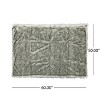 KWPZQEB Faux Fur Throw Blanket with Black Tips, 50"x60", Fuzzy Fluffy Elegant Cozy Blanket, Super Thick Warm Cozy Heavy Blankets for Couch Bed Sofa - 4 of 4