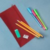 Unique Bargains Pencil Case Canvas Large Capacity Stationery Pen Bag for Office - 4 of 4