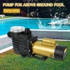 High-Flow Swimming Pool Pump – Single Speed, Self-Priming Pool Pump for Inground & Above Ground Pools, Built-in Strainer Basket & Drain Plug - 3 of 4