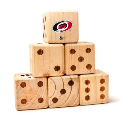 NHL Carolina Hurricanes Yard Dice