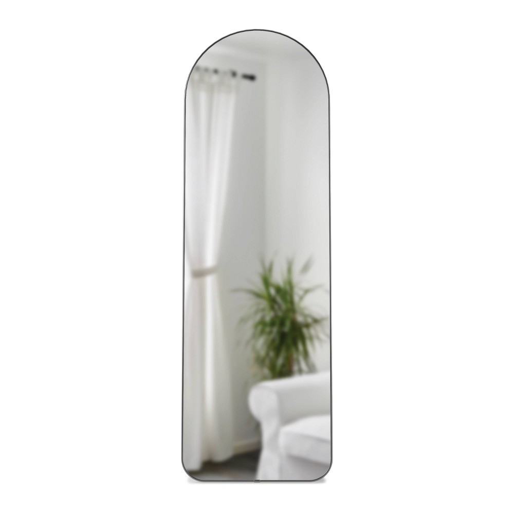 Photos - Wall Mirror Umbra 20" x 62" Hubba Arched Mirror Metallic Titanium  