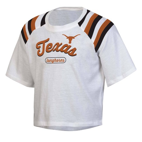 NCAA Texas Longhorns Orange White Baseball Jersey