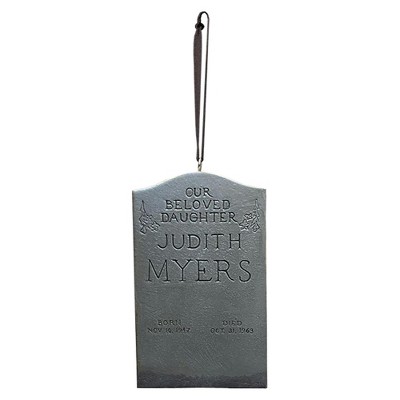 Trick Or Treat Studios Halloween (1978) Holiday Horrors Ornament | Judith Myers Tombstone